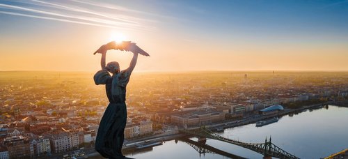 Ausflug Budapest Freiheitsstatue 