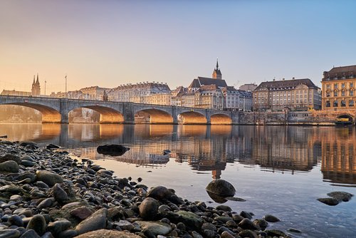 Sonnenuntergang Basel mit A-ROSA erleben