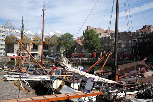 Alte Boote in Rotterdam 